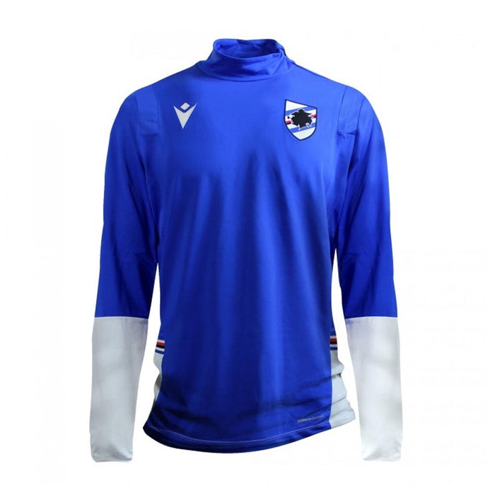 2020-2021 Sampdoria Full Zip Microfibre Jacket (Blue)