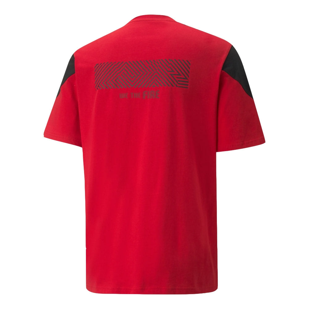 2021-2022 AC Milan FtblCulture Tee (Red)_1