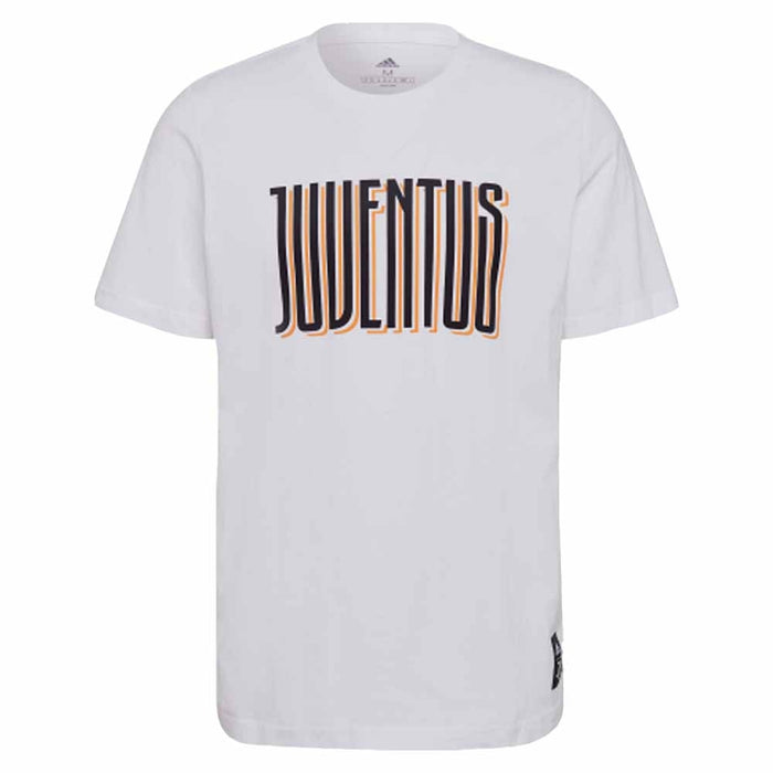 2021-2022 Juventus STR Graphic Tee (White)