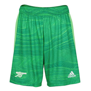 Arsenal 2021-2022 Home Goalkeeper Shorts (Solar Lime) - Kids_0