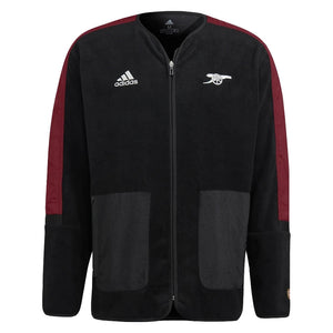 Arsenal 2021-2022 Travel Mid Layer (Black)_0