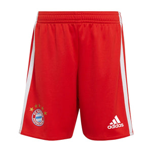 2022-2023 Bayern Munich Home Shorts (Red) - Kids_0