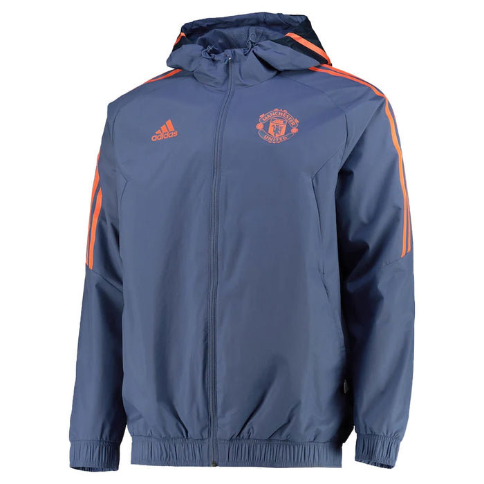 2022-2023 Man Utd Allweather Jacket (Blue)