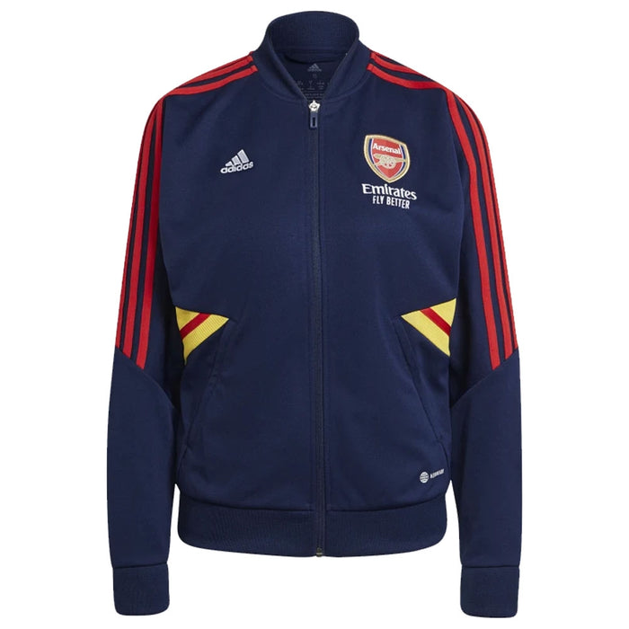 2022 2023 Arsenal Track Jacket Navy Ladies Classic Football Kit