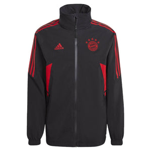 2022-2023 Bayern Munich Rain Jacket (Black)_0