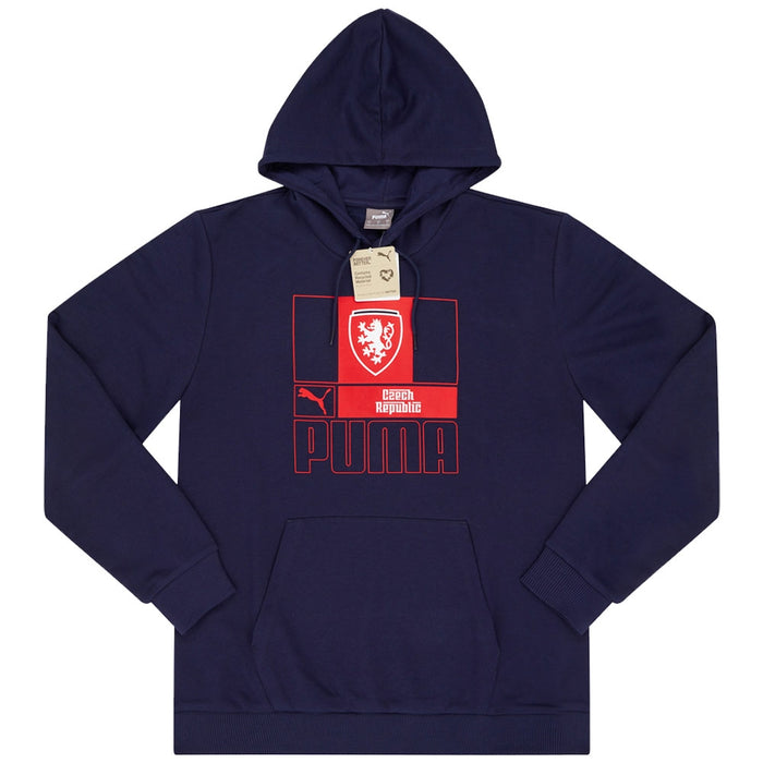 2022-2023 Czech Republic FtblCore Hoody (Peacot)