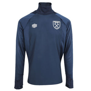 2022-2023 West Ham Drill Top (U) - Dark Navy_0