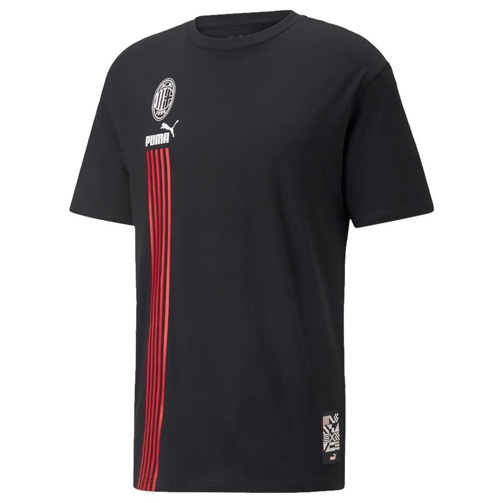 2022-2023 AC Milan FtblCulture Tee (Black)_0