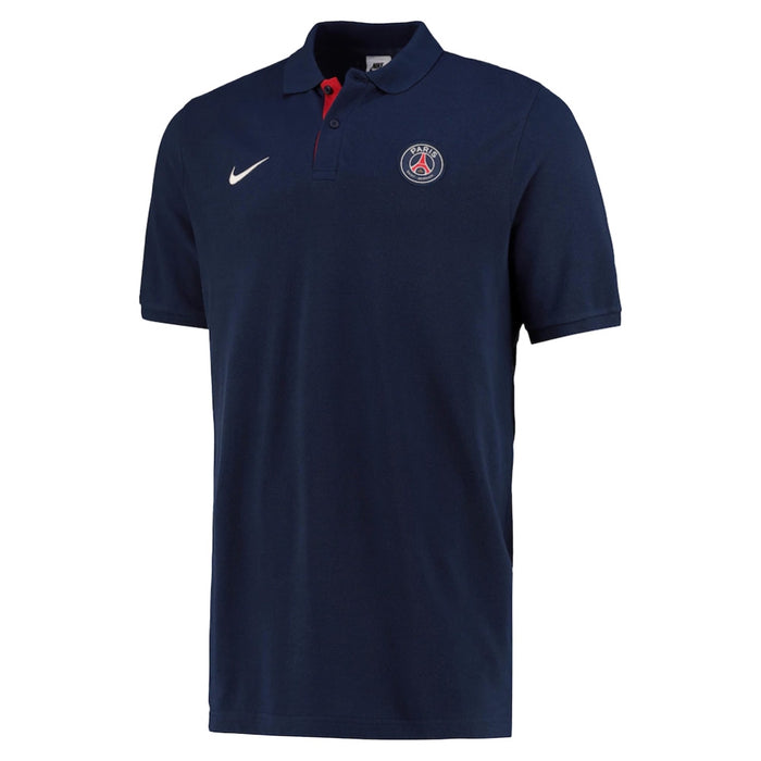 2022-2023 PSG Core Polo Shirt (Navy)