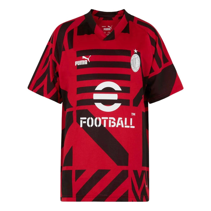 2022-2023 AC Milan Pre-Match Jersey (Red) - Kids