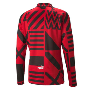 2022-2023 AC Milan Pre-Match Sweat (Red)_1