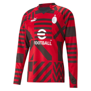 2022-2023 AC Milan Pre-Match Sweat (Red)_0