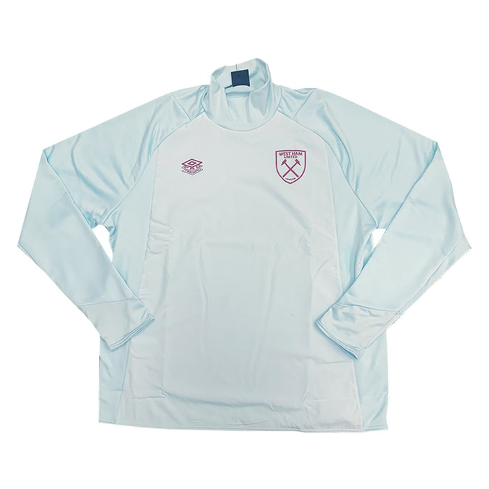 2022-2023 West Ham Drill Top (U) - Blue Glow