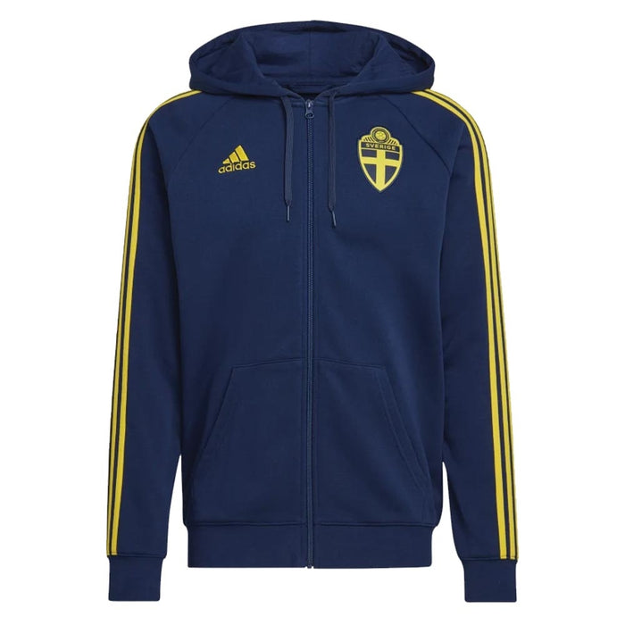 2022-2023 Sweden DNA Full Zip Hoody (Navy)