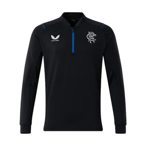 2022-2023 Rangers Matchday Half Zip (Black)_0