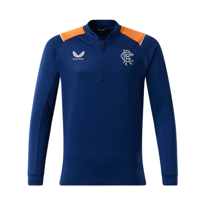 2022-2023 Rangers Quarter Zip Top (Navy)