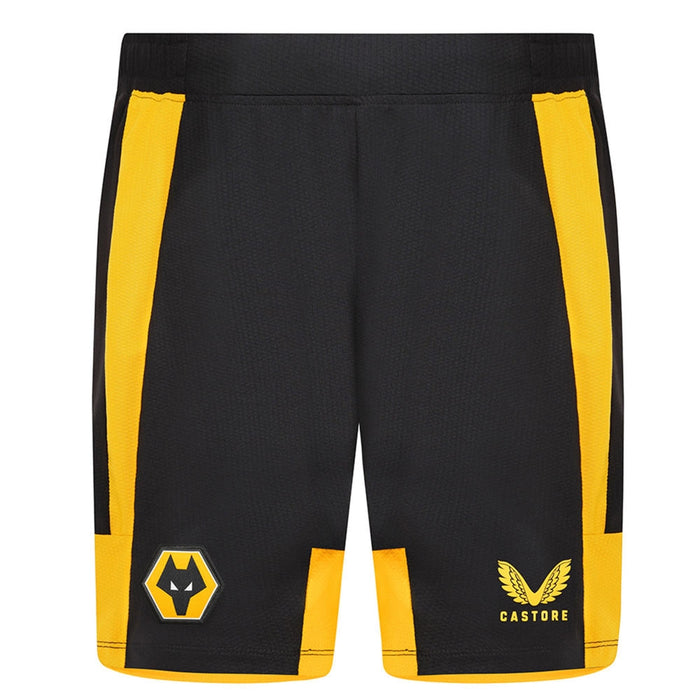 2022-2023 Wolves Pro Home Shorts (Black)