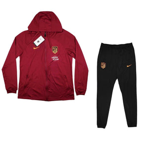 2022-2023 Atletico Madrid Hooded Strike Tracksuit (Team Red)_0