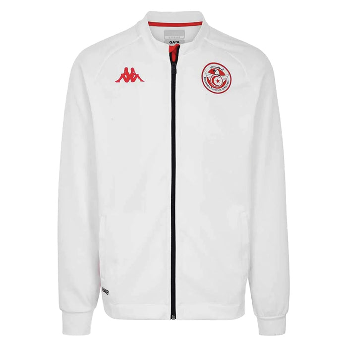 2022-2023 Tunisia Warm Up Jacket (White)