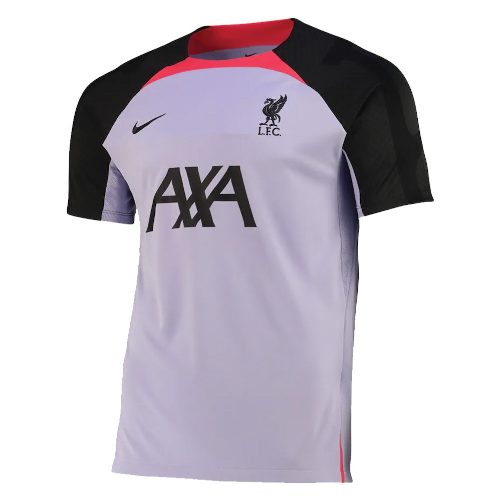 2022 2023 Liverpool Training Shirt Purple Dawn