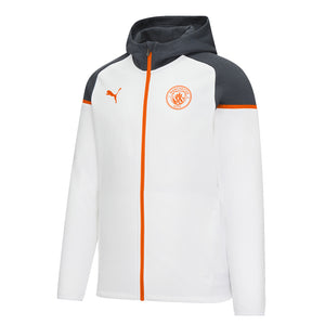 2023-2024 Man City Casuals Hooded Jacket (White)_0