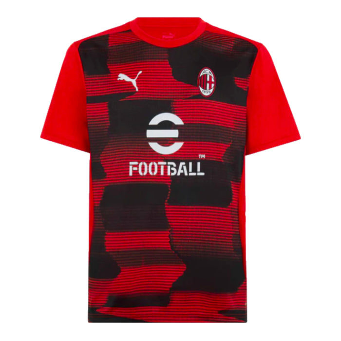 2024-2025 AC Milan Prematch SS Shirt (Red)