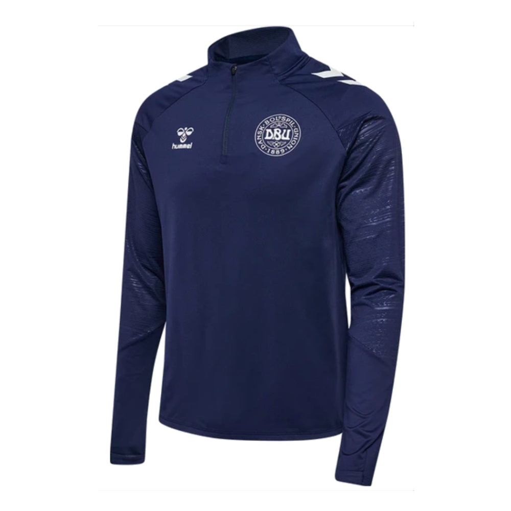 2024-2025 Denmark Pro Half Zip Sweat Top (Marine)_0