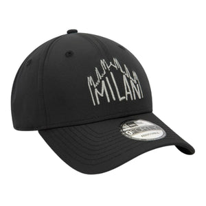 AC Milan Reflective 9Forty Cap (Black)_1