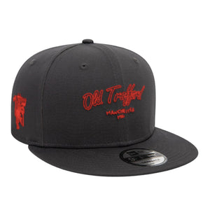 Man Utd Chain Stitch 9Fifty Cap (Dark Grey)_0