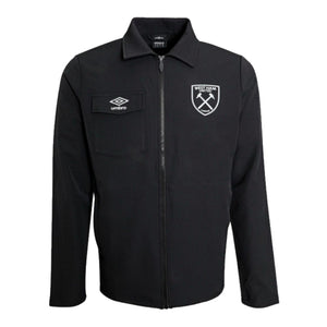 2024-2025 West Ham Presentation Jacket (Black) - Kids_0