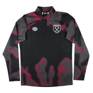 2024-2025 West Ham Warm Up Mid Layer (Black)_0