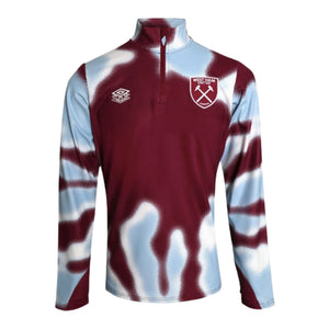 2024-2025 West Ham Warm Up Mid Layer (Claret/Blue)_0