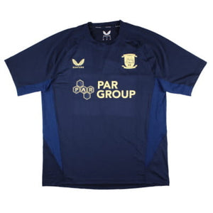 2024-2025 Preston North End Training Shirt (Navy)_0