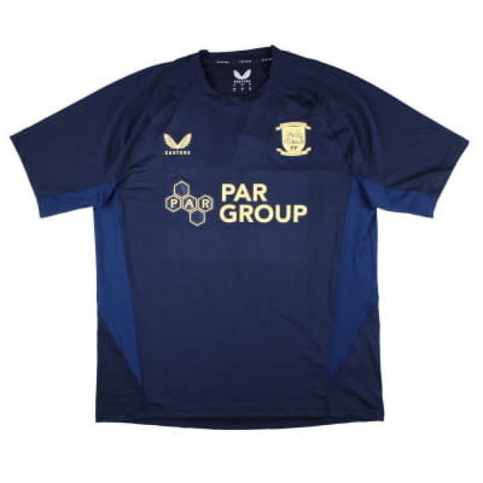 2024-2025 Preston North End Training Shirt (Navy)