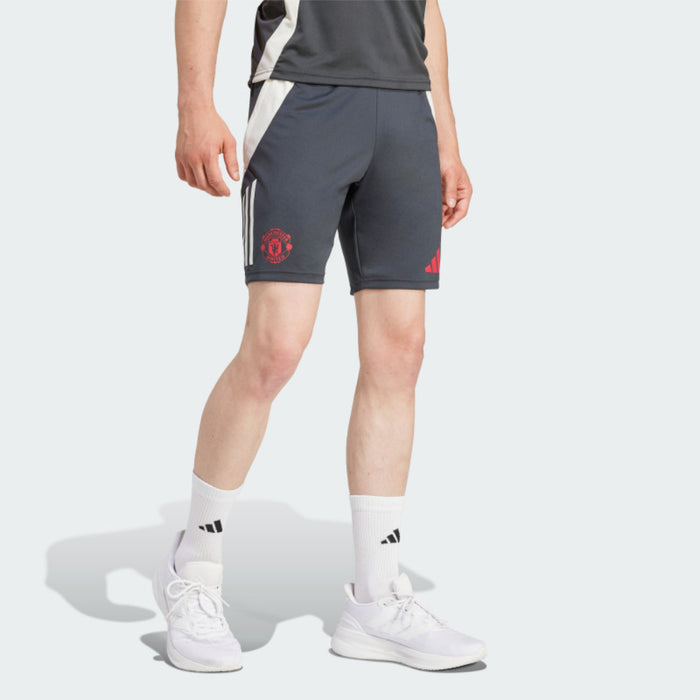 2024-2025 Man Utd EU Training Shorts (Carbon)