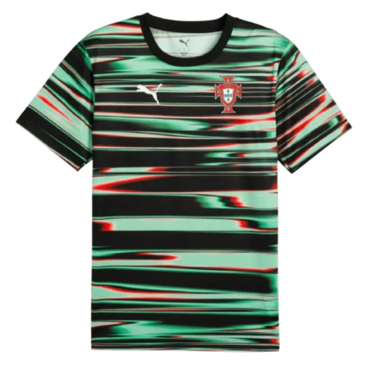 2025-2026 Portugal Prematch SS Jersey (Black)_0