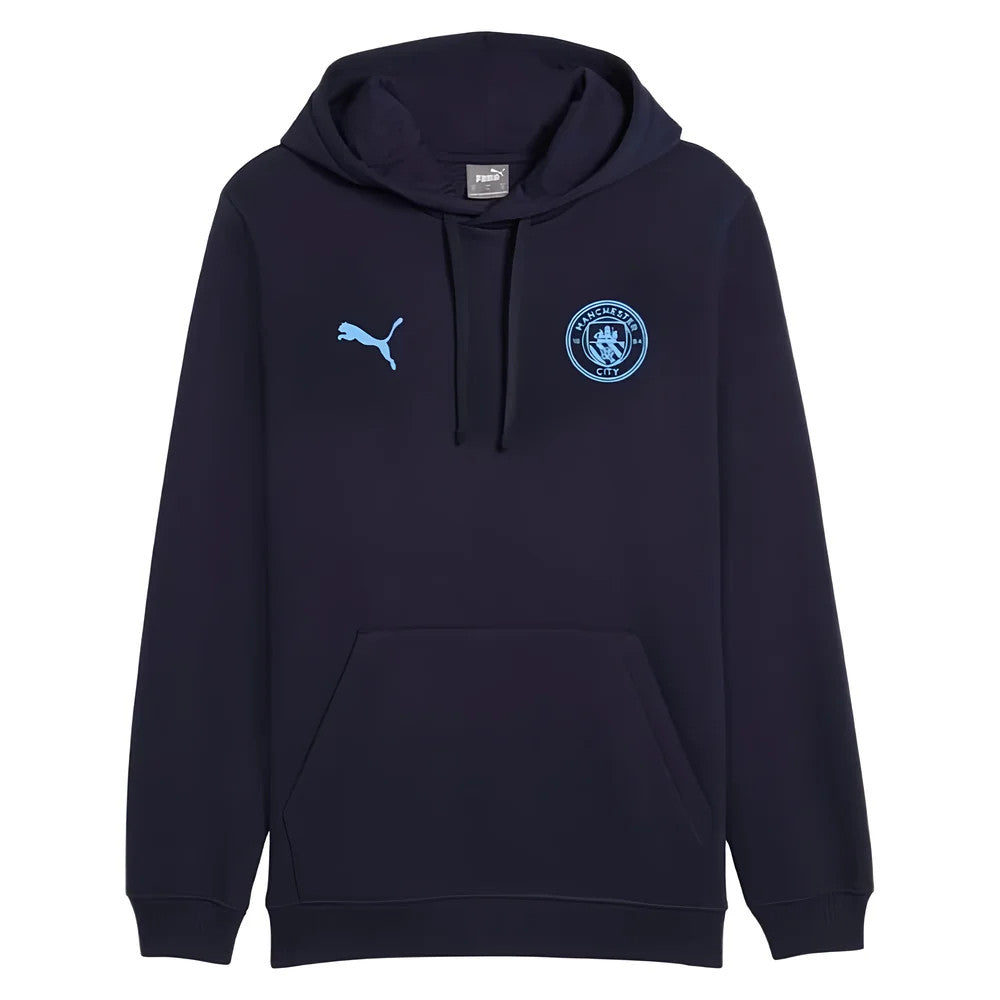 2025-2026 Man City FtblESS Fleece Hoody (Navy)_0