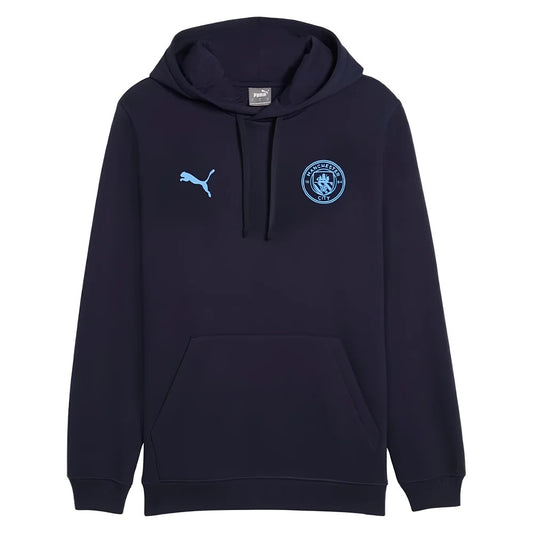 2025-2026 Man City FtblESS Fleece Hoody (Navy)_0