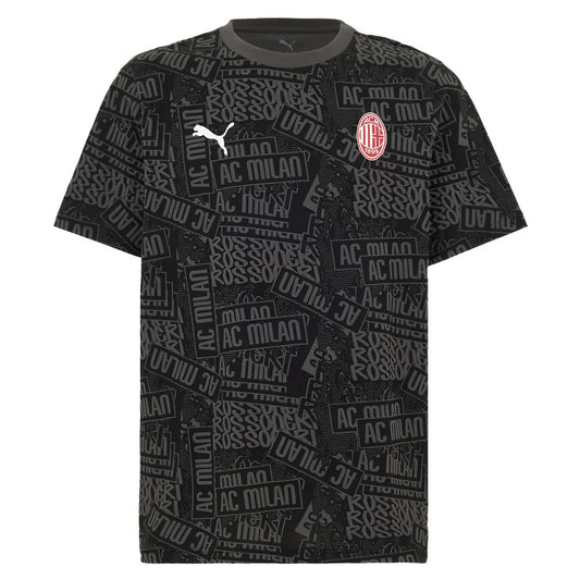 2025-2026 AC Milan ftblCulture Tee AOP (Black)_0