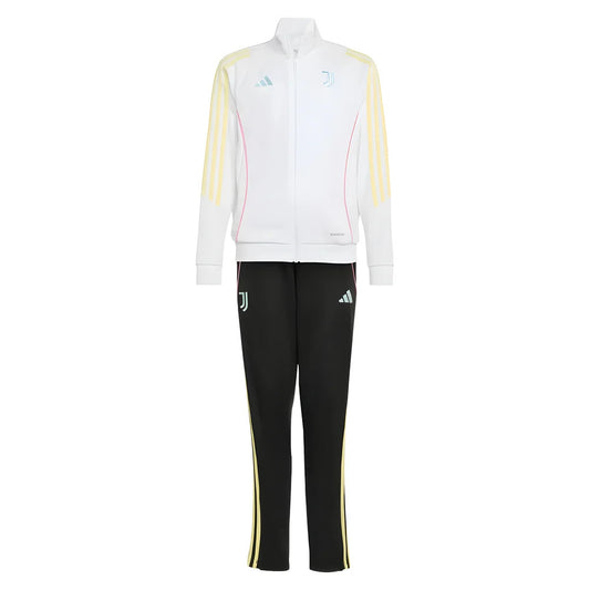 2025-2026 Juventus Tracksuit (White) - Kids_0