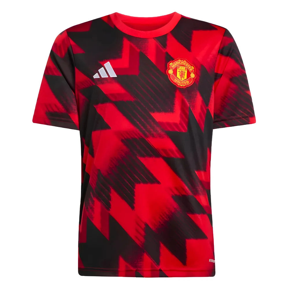 2025-2026 Man Utd Pre-Match Shirt (Red) - Kids_0