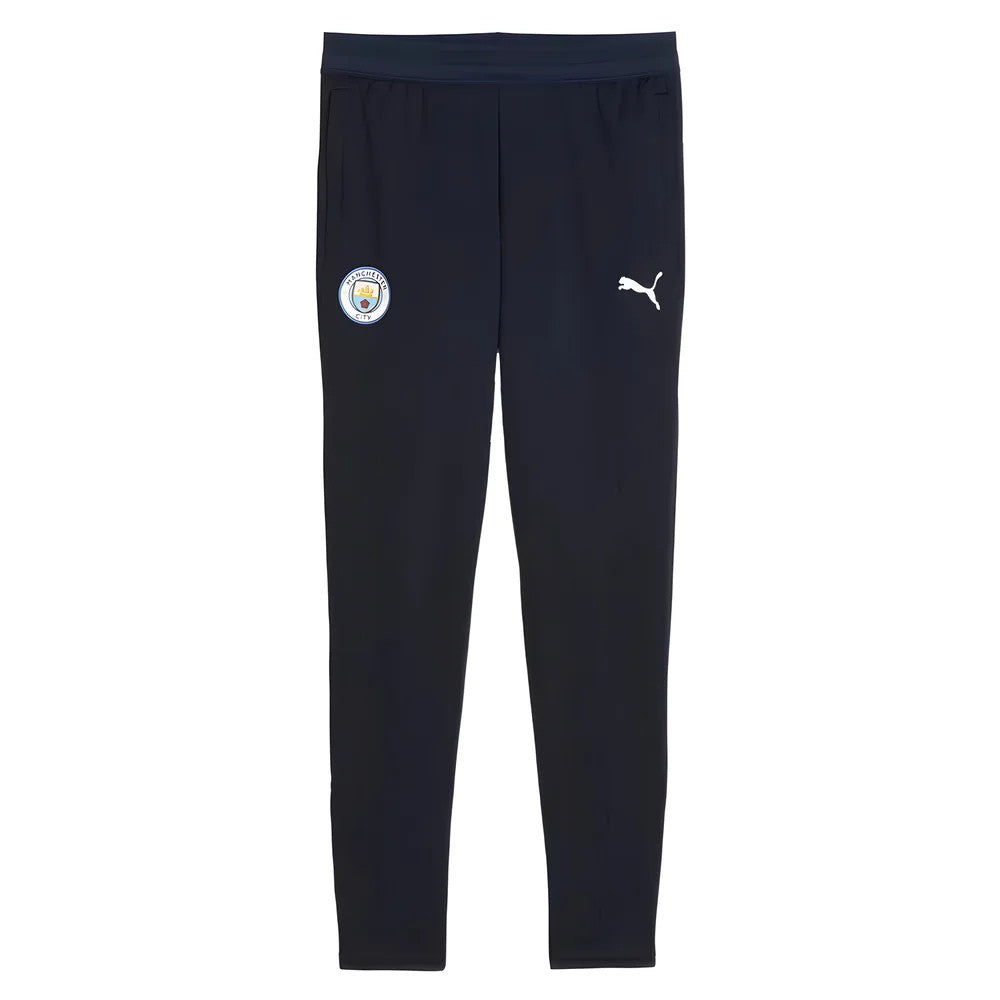 2025-2026 Man City Training Pants w/pockets (Navy) - Kids_0