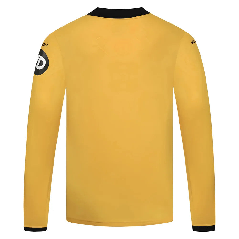 2025-2026 Wolves Long Sleeve Home Shirt - Kids_2