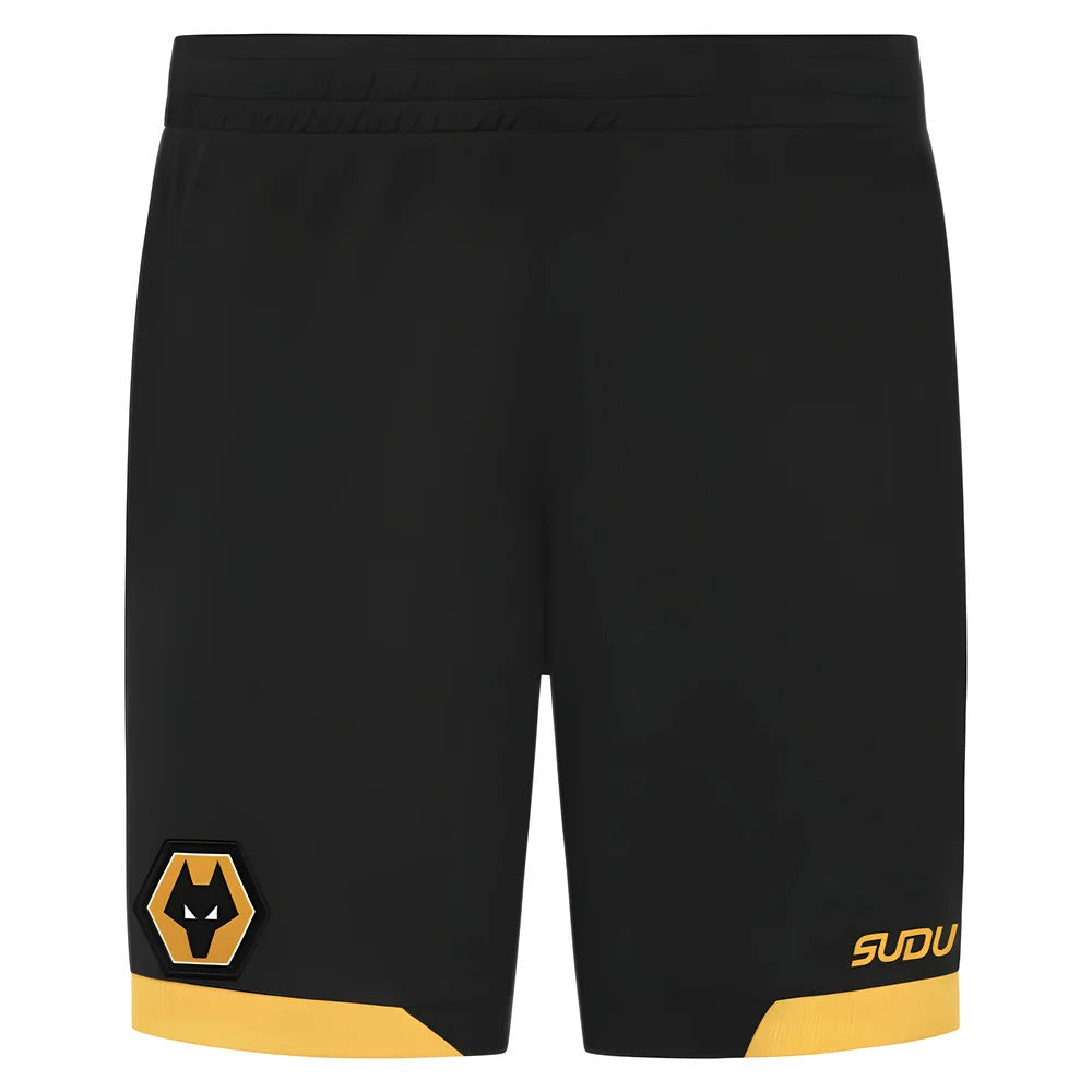 2025-2026 Wolves Home Shorts (Black)_0