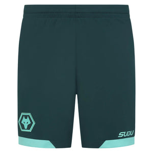 2025-2026 Wolves Away Shorts (Green)_0