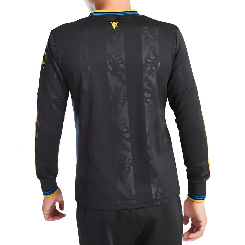 2025-2026 Man Utd Long Sleeve Third Shirt (Kids)_2