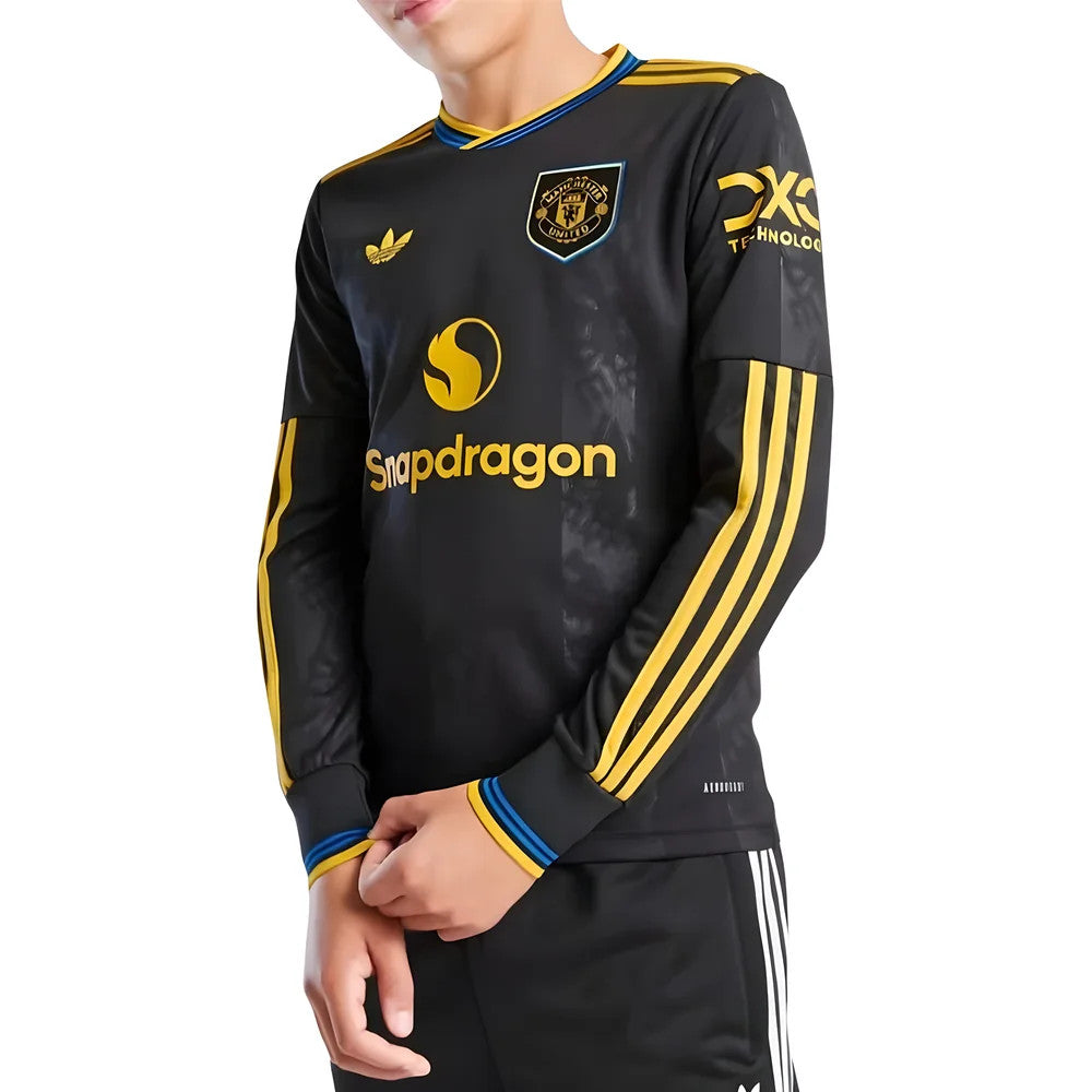 2025-2026 Man Utd Long Sleeve Third Shirt (Kids)_0