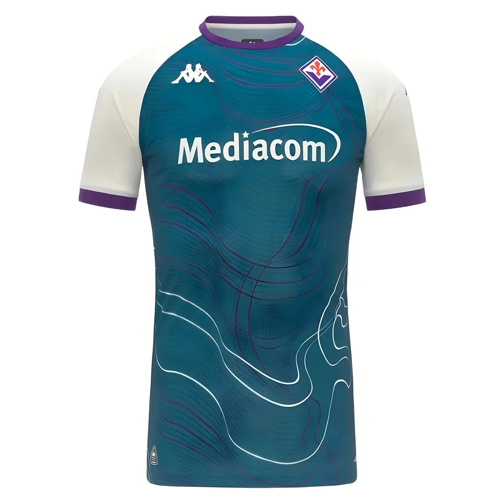 2025-2026 Fiorentina Pre Match Shirt (Turquoise)_0