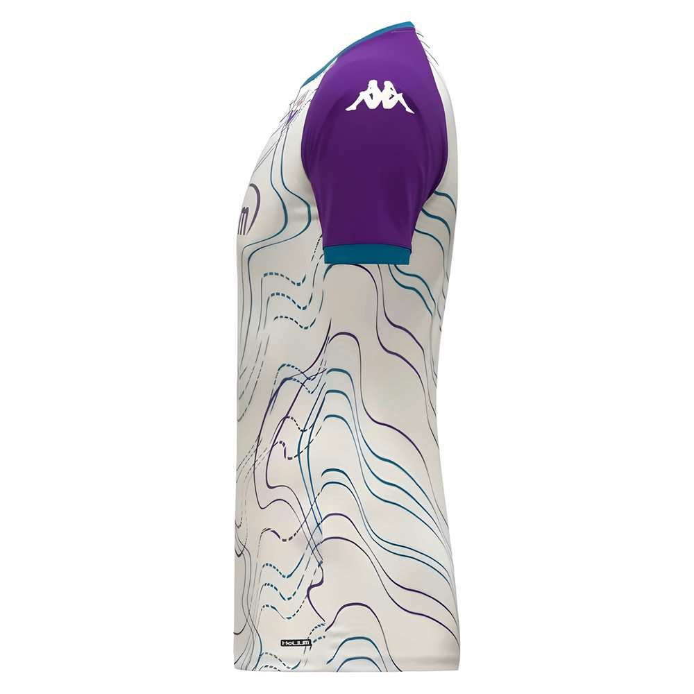 2025-2026 Fiorentina Pre Match Shirt (White-Violet)_1