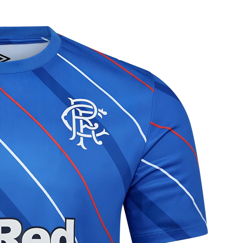 2025-2026 Rangers Home Pre Match Short Sleeve Tee (Lapis Blue)_3